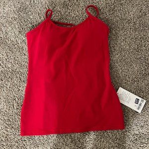 Lululemon BRAND NEW WITH TAGS Red Power Y Tank Luon size 10